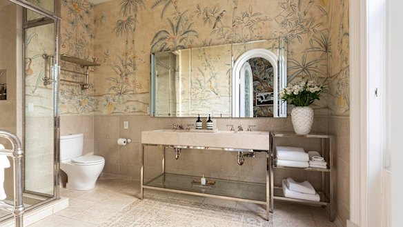 The spa-like main bathroom. 