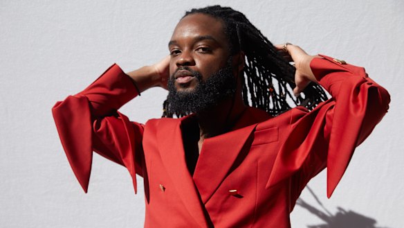 Ghanaian-Australian artist Genesis Owusu.