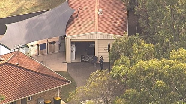 The Narangba home where the body of Jacqueline Sturgess was found. 