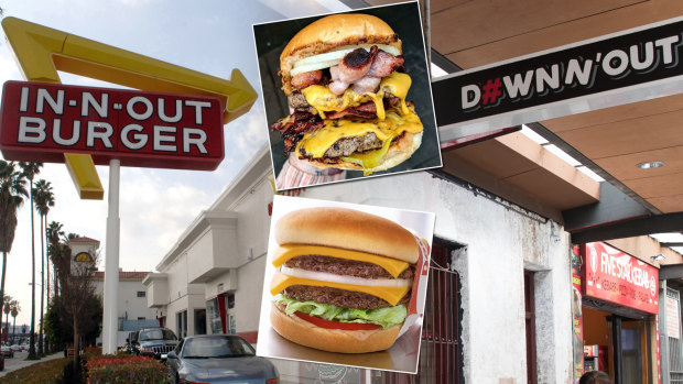 Food fight: In-N-Out sued Down N' Out in the Federal Court.