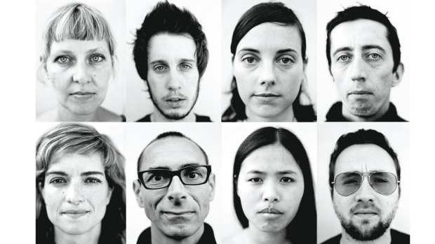 "One second after I took those portraits, the faces were already different." 
