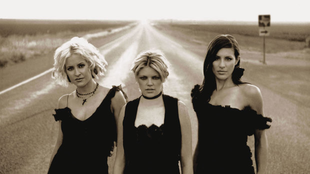 The Chicks, from left: Marti Seidel, Natalie Maines and Emily Robison.