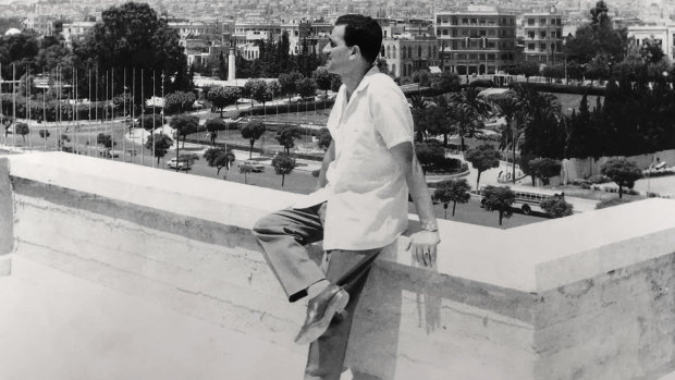 Eli Cohen in Damascus, Syria, in the early 1960s, wearing the watch.