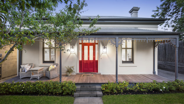 Chrissie Swan's former South Yarra home.