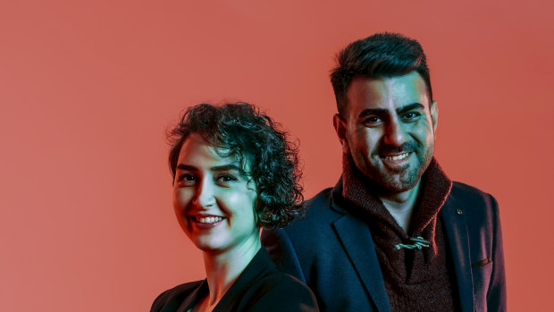 Dr Milad Mohammadzadeh and Dr Sadaf Monajemi both bio-medical engineering PhDs and founders of See-Mode. 