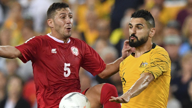 Aziz Behich has been a consistent starter for the Socceroos.