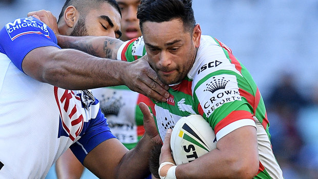 "I grew up here, I get to play for South Sydney - that is all that matters": John Sutton.