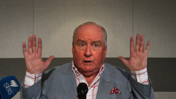 Alan Jones retired from radio earlier this year.