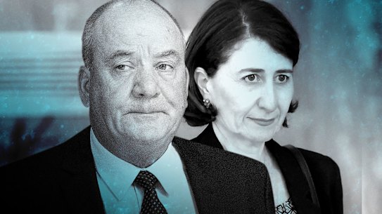 Former Wagga MP Daryl Maguire and former NSW premier Gladys Berejiklian