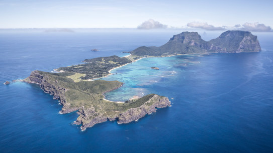 Lord Howe Island is a tiny Australian island in the Tasman Sea with sandy beaches, subtropical forests and clear waters. 
