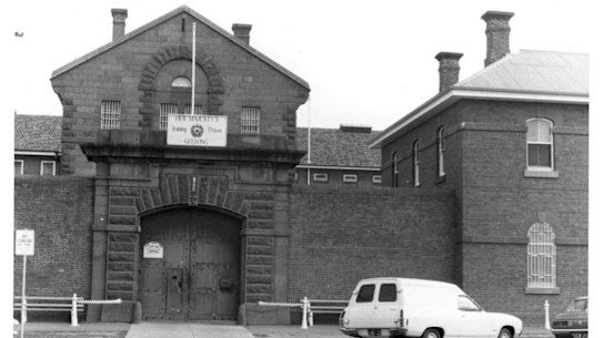 Geelong Gaol in 1976.