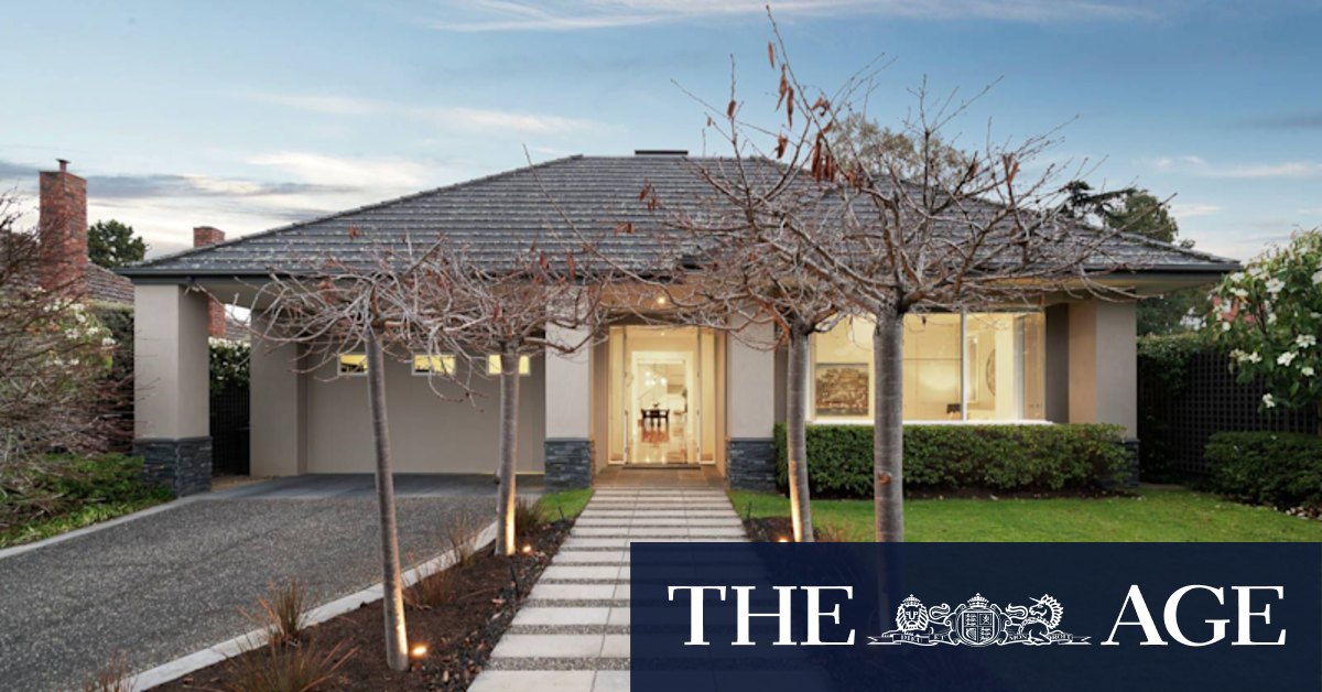 Melbourne auctions: Young family spends $4,515,000 on Camberwell home - Vimarsana News