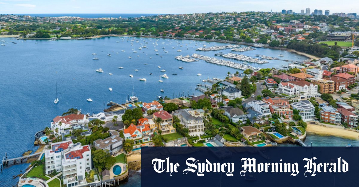Sydney luxury property: Another trophy home emerges on the Point Piper waterfront - Vimarsana News