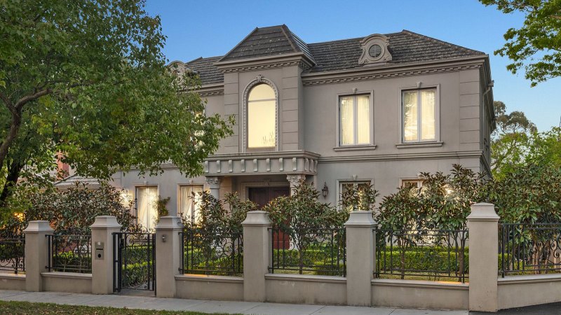 Young family buys grand French Provincial-inspired home in Surrey Hills for $4.1 million