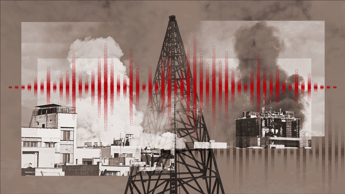 The radio station sending secret orders during Iran-US war