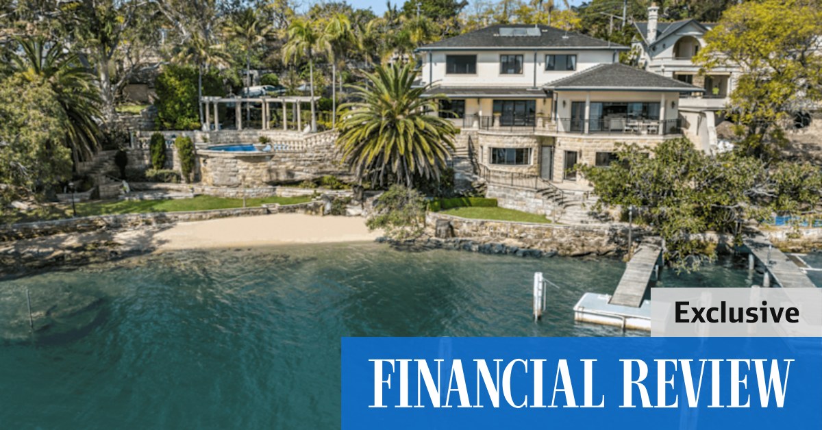 Luxury property: $36m Woolwich waterfront latest trophy home to recalibrate lower north shore market - Vimarsana News