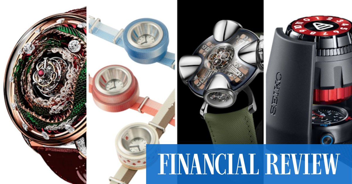 New watches by Seiko, MB&F and Jacob & Co test the limits of human imagination - Vimarsana News