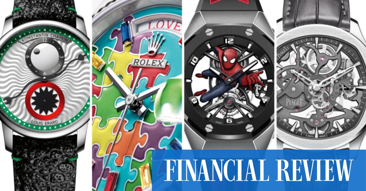 Latest 2023 luxury watches from Audemars Piguet, Louis Erard, Rolex and