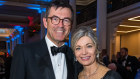 Investment banker John Wylie and his wife Myriam Boisbouvier-Wylie.