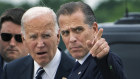 Joe and Hunter Biden. 