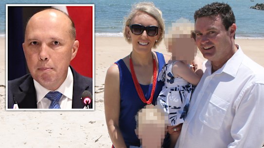 Peter Dutton au pair decision helped former Queensland Police colleague