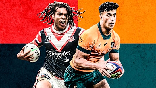 Dominic Young and Joseph Suaalii