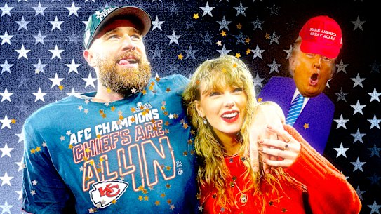 The relationship between Travis Kelce and Taylor Swift is sending Donald Trump MAGA supporters bonkers.
