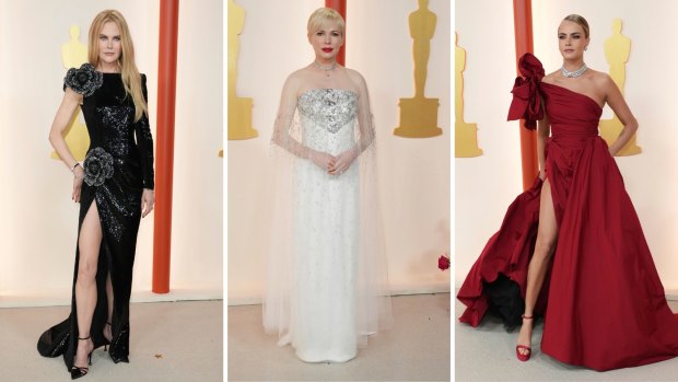 Basic instinct: Black, white dominate a red carpet with few ‘wow’ moments