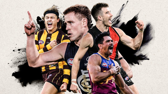 With five home-and-away rounds to go, the race for the AFL’s top eight is heating up in season 2024.