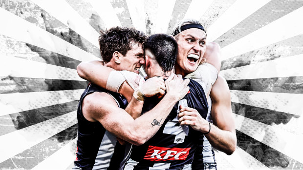 Good old Collingwood, changed forever: Pies defy their history to win a close one