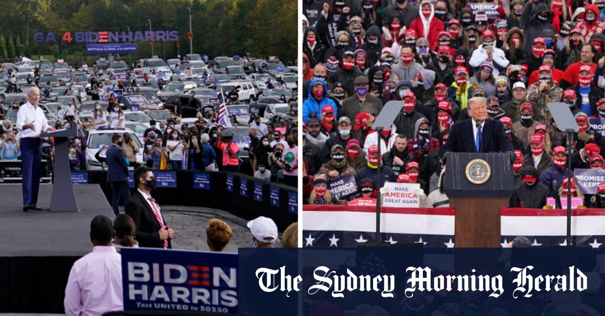 Us Election 2020 Joe Biden S Georgia Coronavirus Era Campaign Rally Is An Invitation Only Affair