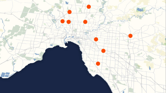Tens of thousands of homes will be built across some of Melbourne’s busiest suburbs as the Allan government moves to seize planning control of more than 100 neighbourhoods in the city.