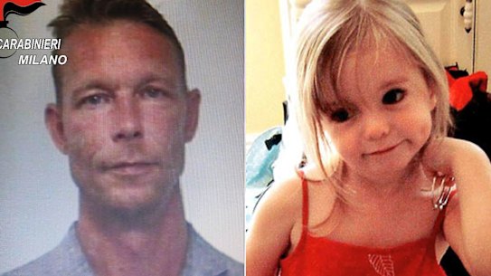 Christian Bruckner, il principale sospettato della scomparsa della bambina di tre anni Madeleine McCann.