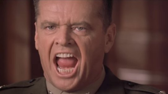 “You can’t handle the truth,” bellowed Jack Nicholson as Colonel Nathan R. Jessup in A Few Good Men.