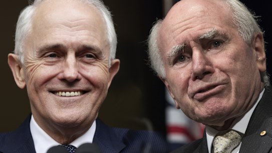 Turnbulls, John Howard at odds with Scott Morrison over Wentworth preselection