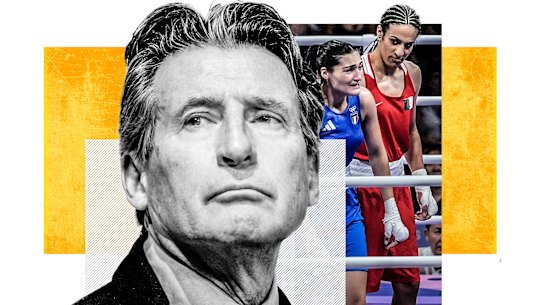 Sebastian Coe and Imane Khelif index image