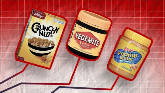 Prices are rising on grocery staples.