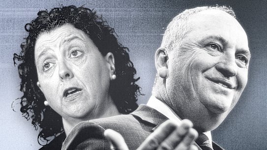 Monique Ryan and Barnaby Joyce agree on Julian Assange and not much else.