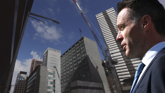 Chris Minns on housing density. 