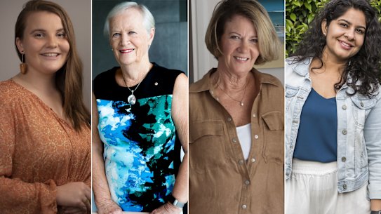 Aurora Sapphire Matchett, Diana Ryall, Loren Davidson and Pooja Antil. 