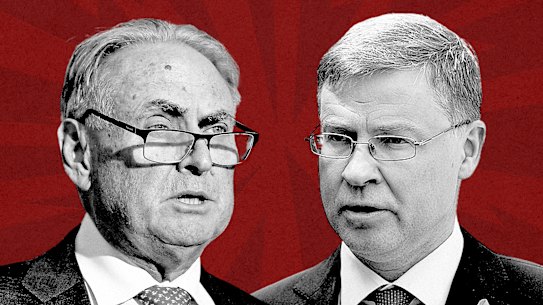 Don Farrell and Valdis Dombrovskis trade negotiations