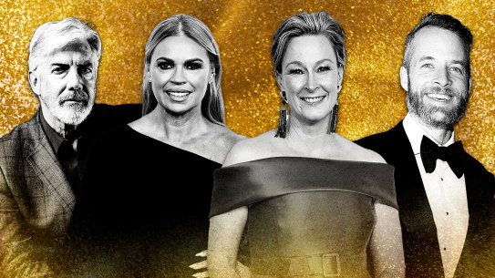 Shaun Micallef, Sonia Kruger, Leigh Sales, and Hamish Blake are nominated for a Gold Logie in 2023.
