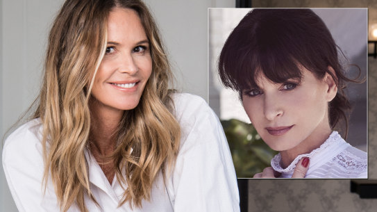 Elle Macpherson and WelleCo founder Andrea Horwood, inset. 