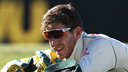 Tim Paine put down three chances in Sydney.