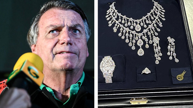 Brazil’s ex-president indicted over undeclared diamonds from Saudi Arabia