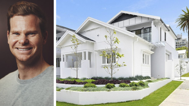 Cricket star Steve Smith lists glam Bronte house with $7 million hopes