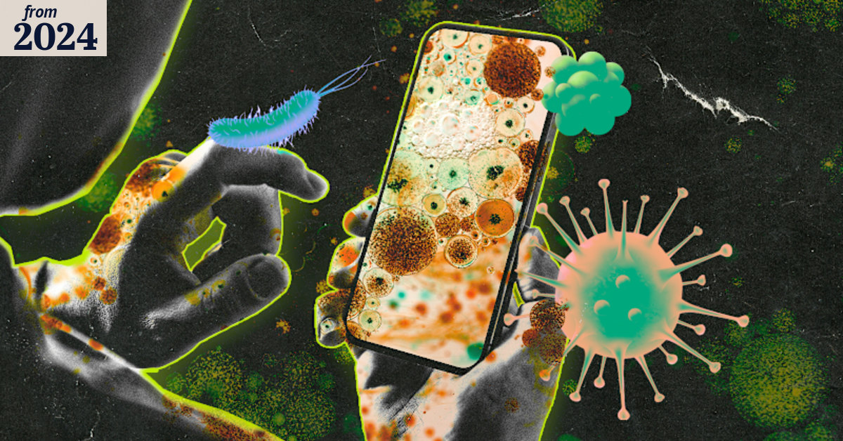 Smartphones breeding grounds for bacteria, viruses and fungi