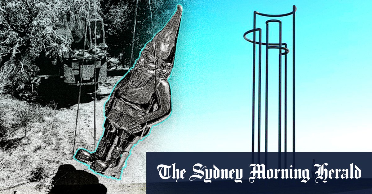 Peninsula Link artwork: New Natasha Johns-Messenger sculpture, Compass 2023, replaces the Chrome Gnome on Melbourne freeway - Vimarsana News