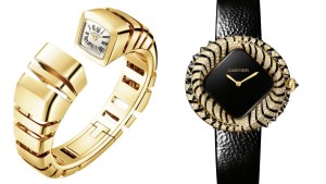 Cartier’s Reflection de Cartier and Animal Jewellery watches.