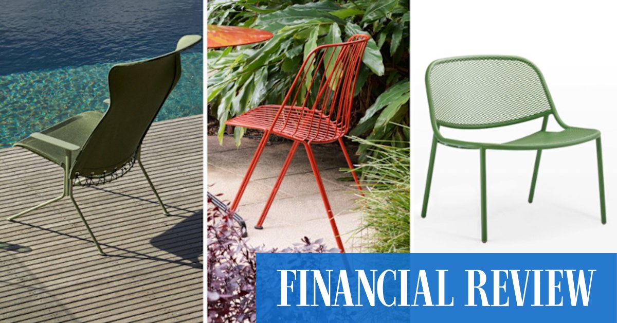 The best outdoor furniture chair design is by Australians: Charles Wilson's Zephyr, Marcel Sigel's Grille, Adam Cornish's Terrace - Vimarsana News